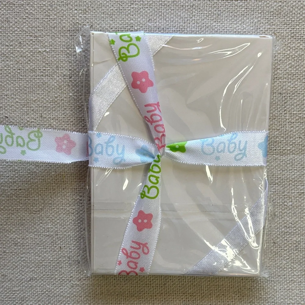 Bottle opener Gold and White Baby Party Favors